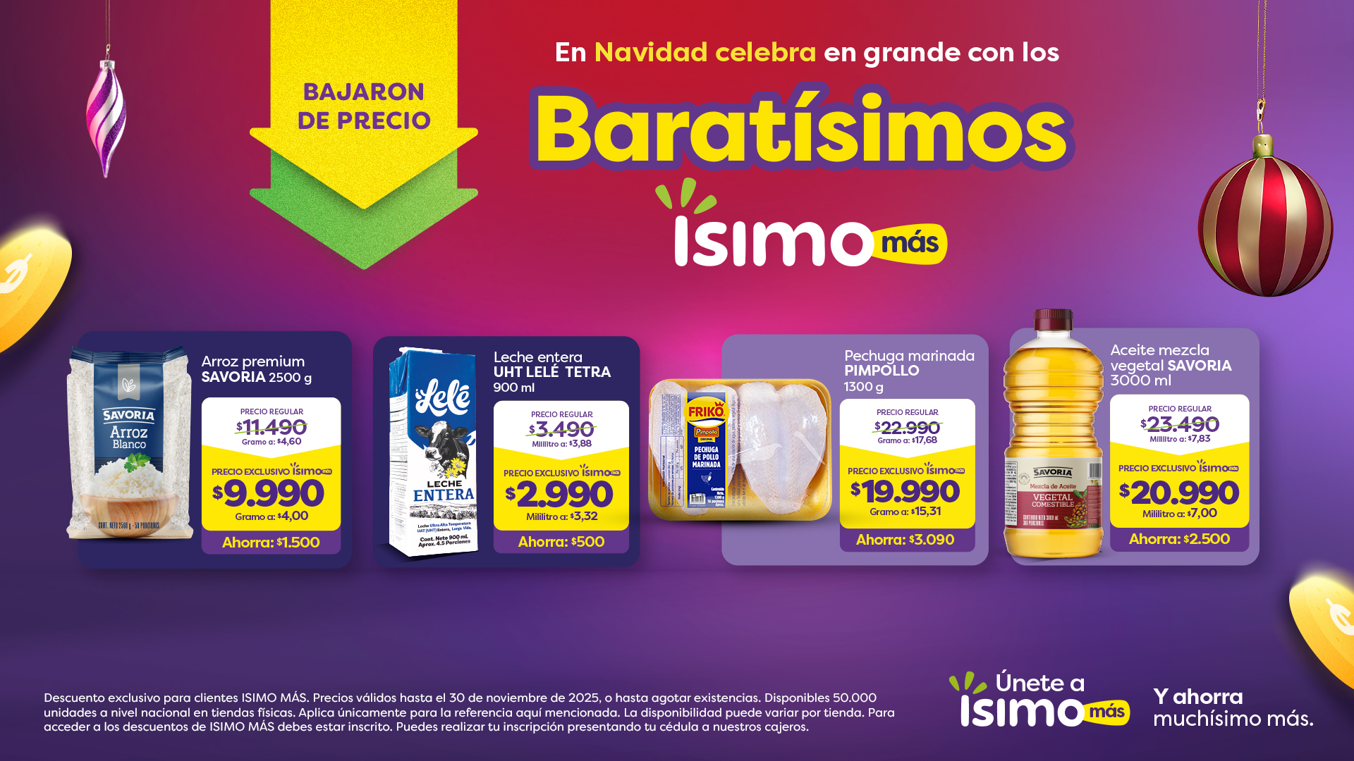 Baratísimos Noviembre 2