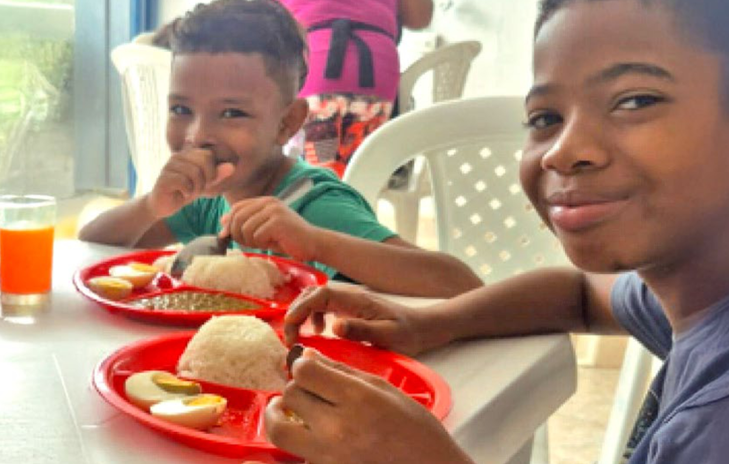 Comedor comunitario en La Boquilla Cartagena (septiembre 2025)